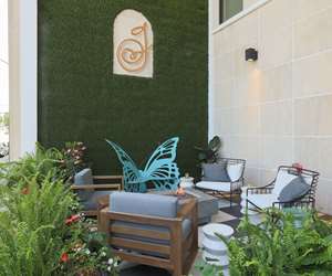 Patio seating at The Graceful Ordinary