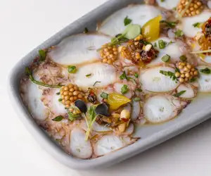 Octopus Carpaccio