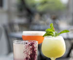 Assorted craft cocktails