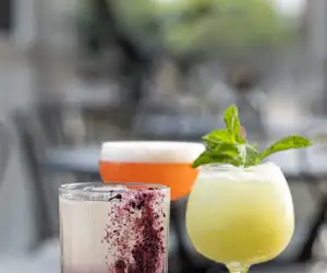 Assorted craft cocktails